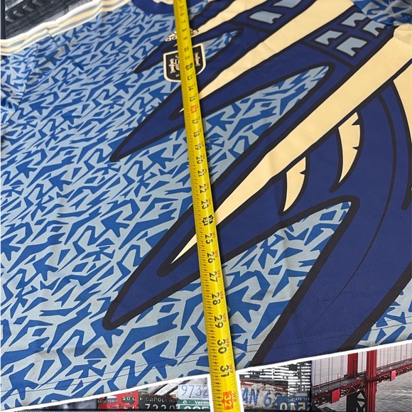 ⚽️NEW ADIDAS Spain FEF Goalkeeper Soccer Jersey Mens size LARGE Loose Fit⚽️ - Picture 2 of 7